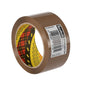 Fita de embalagem Scotch® PP 309, marrom, 50 mm x 66, 0,05 mm | Pacote (1 rolo)