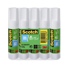 Cola Permanente Scotch® em Bastão 5 Bastões 8g | Pacote (1 conjunto)