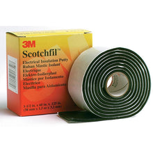 Fita de borracha butílica 3M™ Scotchfil™, autofusível, preta, 38 mm x 1,5 m, 3 mm | Pacote (1 rolo)