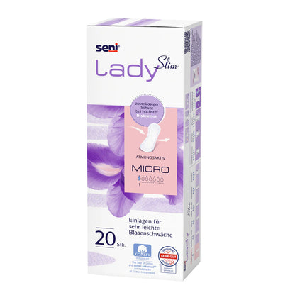 Seni Lady Slim Micro a20 | Pacote (20 peças)