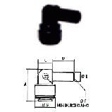servomat Ersatzteil Einsteck-Winkel-Verbinder 6 mm – Teilenr. JGPM220606E