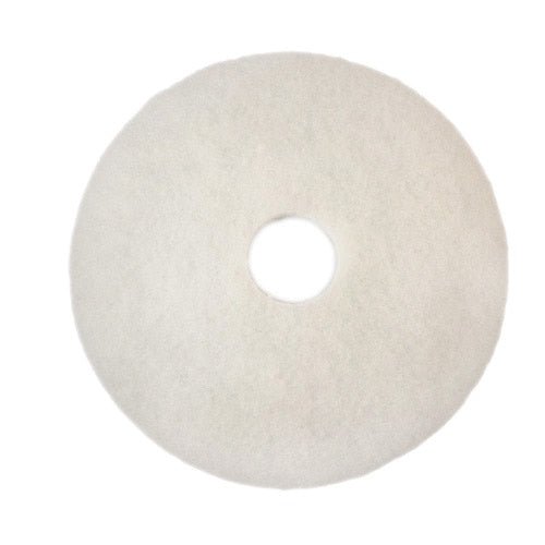 3M™ Economy Machine Pad Branco - Almofadas para limpeza de pisos