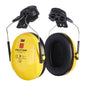 Protetores auriculares 3M™ PELTOR™ Optime™ I, amarelos, acessório para capacete, H510P3E-405-GU | Pacote (1 peça)