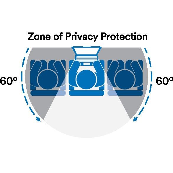Filtro de privacidade de tela brilhante 3M™ para laptop de 14 polegadas, 16:9, BP140W9B | Pacote (1 peça)